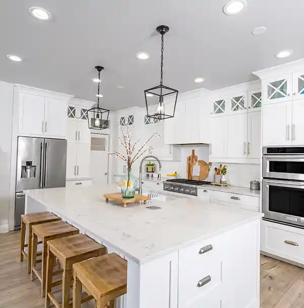 Newly remodeled kitchen